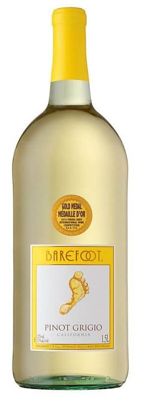 Barefoot Pinot Grigio Wine (1.5 L)