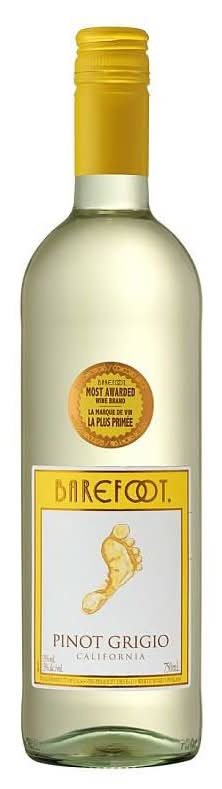 Barefoot Pinot Grigio Wine (750 Ml)