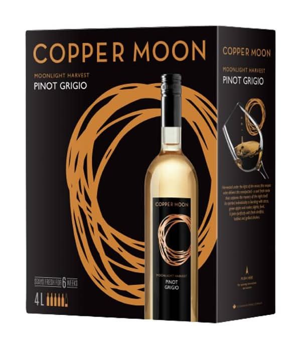 Copper Moon Pinot Grigio White Wine (4 L)