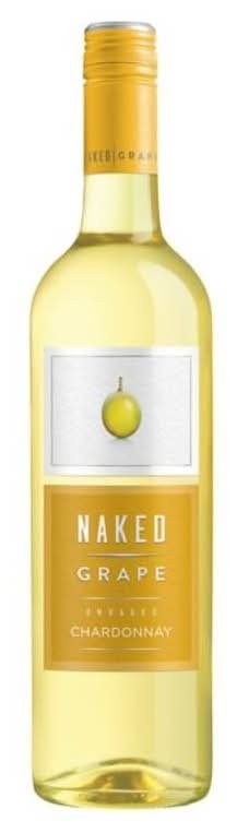 Naked Chardonnay Unoaked Wine (750 Ml) (Grape)